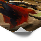 Ritter planen eine Schlacht Poster (Ecke)