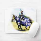 Ritter reiten mousepad (Mit Mouse)