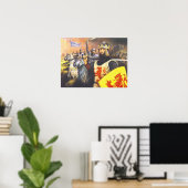 Ritter Robert Bruce Poster (Heimbüro)