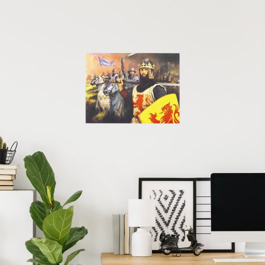 Ritter Robert Bruce Poster (Heimbüro)