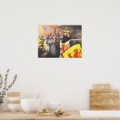 Ritter Robert Bruce Poster (Küche)