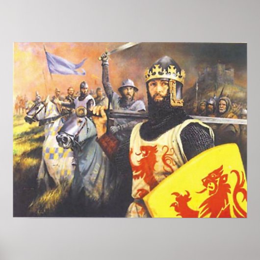 Ritter Robert Bruce Poster (Vorne)