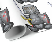 Ritter (schlicht) geschenkpapier (Rolleneckpunkt)