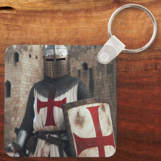 Ritter Schlüsselanhänger (Rückseite)