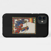 Ritter stürmen Burg, 14. Jahrhundert Case-Mate iPhone Hülle (Rückseite (Horizontal))
