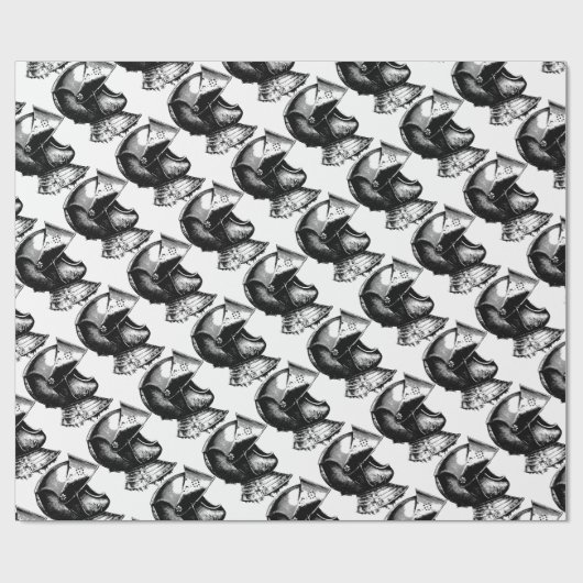 Ritter-Sturzhelm Geschenkpapier (Flach)