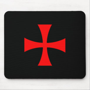 Ritter Tempelritter Kreuz Katholisch Christlicher  Mousepad