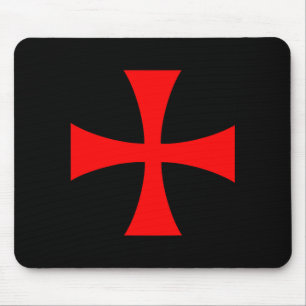 Ritter Tempelritter Kreuz Katholisch Christlicher  Mousepad