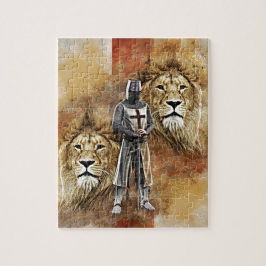 Ritter Templar 001 Puzzle (Vertikal)