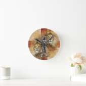 Ritter Templar 001 Runde Wanduhr (Zuhause)