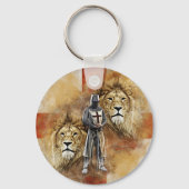 Ritter Templar 001 Schlüsselanhänger (Vorderseite)