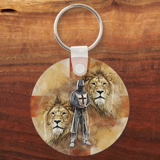 Ritter Templar 001 Schlüsselanhänger (Vorderseite)