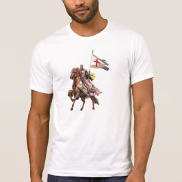 RITTER TEMPLAR AUF SEINEM PFERD T-Shirt