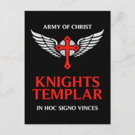 Ritter Templar Einzigartige, individuell gestaltet Postkarte