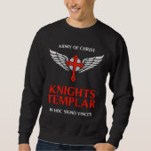 Ritter Templar Einzigartige, individuell gestaltet Sweatshirt (Vorderseite)
