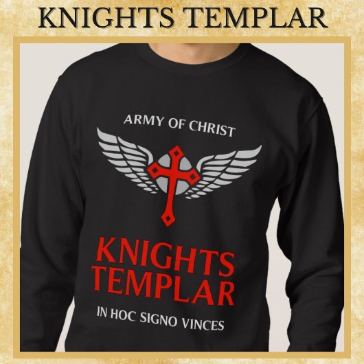 Ritter Templar Einzigartige, individuell gestaltet Sweatshirt