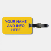 RITTER TEMPLAR GEPÄCKANHÄNGER (Rückseite horizontal)