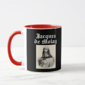Ritter Templar* Jacques de Molay Schale Tasse (Links)