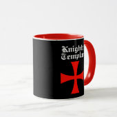 Ritter Templar* Jacques de Molay Schale Tasse (VorderseiteRechts)