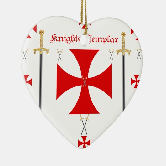 Ritter Templar Keramik Ornament (Rechts)