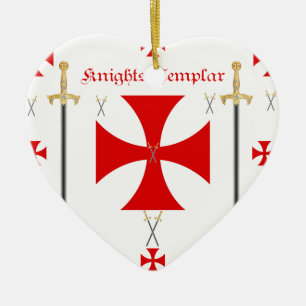 Ritter Templar Keramik Ornament