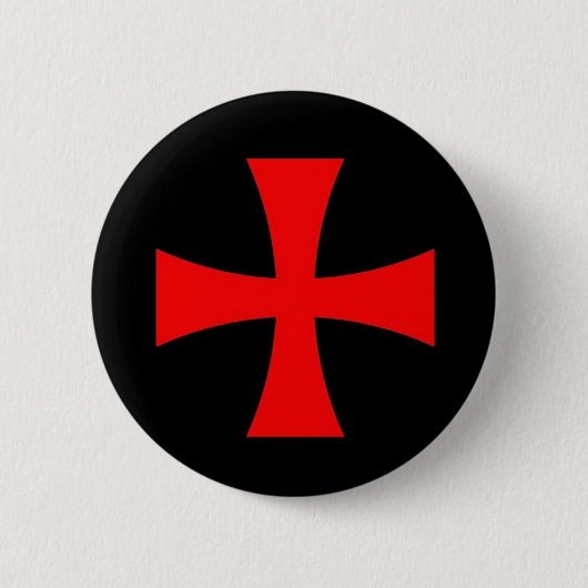 Ritter Templar Kreuz [schottisch] Button (Vorderseite)