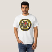 Ritter Templar MilitärCommandery T - Shirt (Vorne ganz)