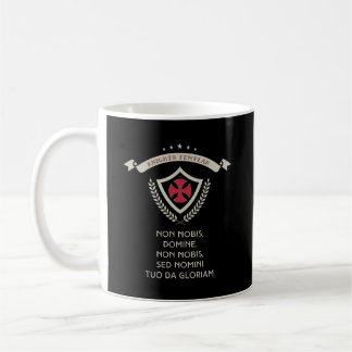 Ritter Templar Mittelalterlicher Kreuzfahrer Insig Kaffeetasse
