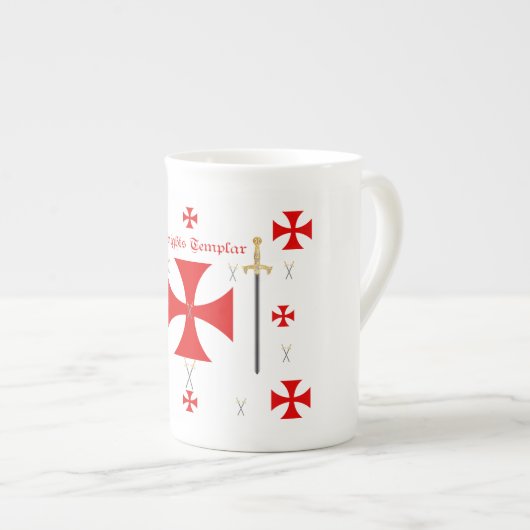 Ritter Templar Porzellantasse (Vorderseite Rechts)