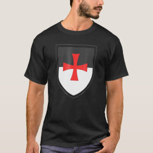 Ritter Templar Schild Kreuzkreuzkreuzkreuzkreuzkre T-Shirt