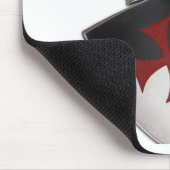 Ritter Templar Schild Mousepad (Ecke)