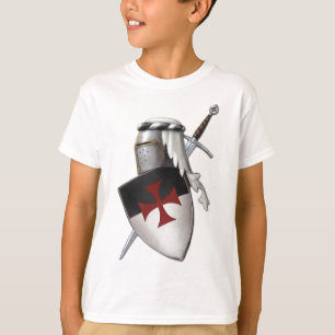 Ritter Templar Schild T-Shirt
