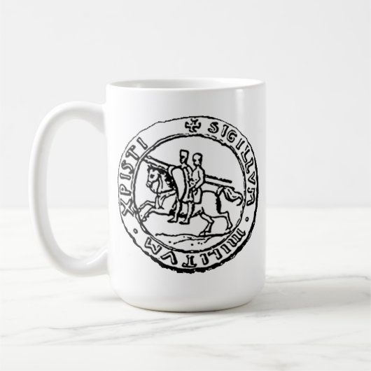 Ritter Templar Siegel Kaffeetasse (Links)
