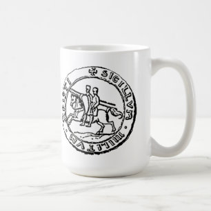 Ritter Templar Siegel Kaffeetasse