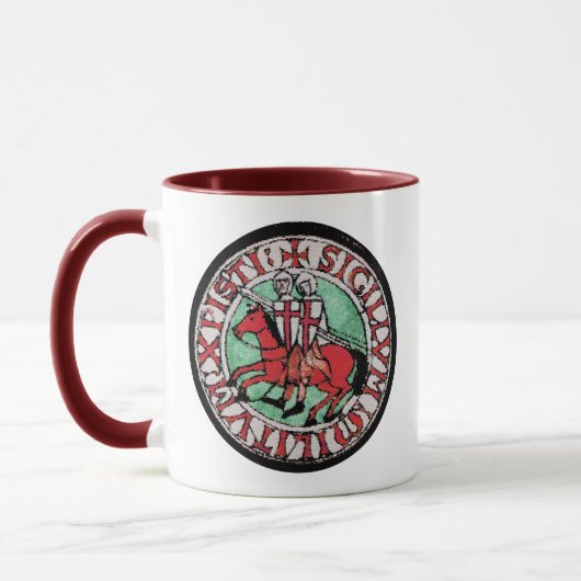 Ritter Templar Siegel Tasse (Links)