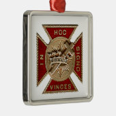 RITTER TEMPLAR SILBERNES ORNAMENT (Rechts)