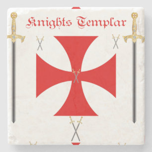 Ritter Templar Steinuntersetzer