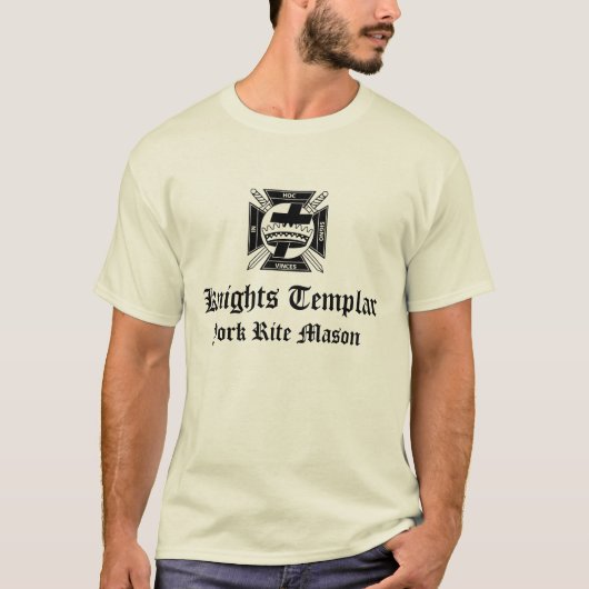 Ritter Templar T-Shirt (Vorderseite)