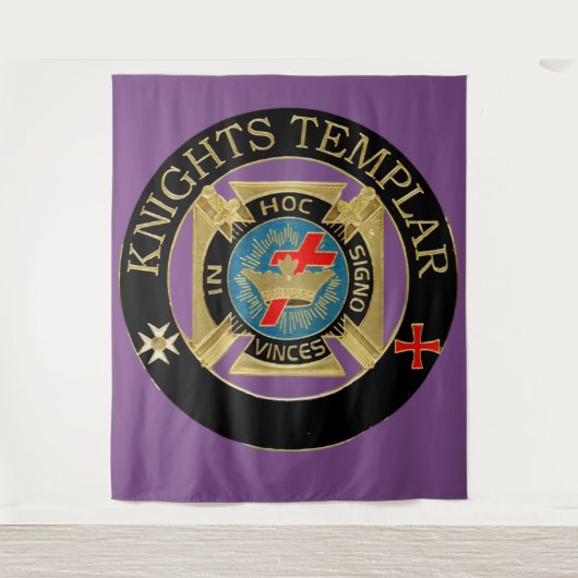 RITTER TEMPLAR WANDTEPPICH (Vorderseite)