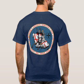 Ritter Templar zwei Ritter-Siegel-Shirt V2 T-Shirt