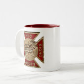 RITTER TEMPLAR ZWEIFARBIGE TASSE (Vorderseite Links)