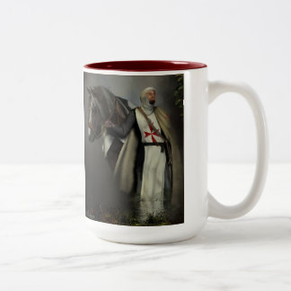 Ritter templar zweifarbige tasse