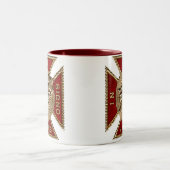RITTER TEMPLAR ZWEIFARBIGE TASSE (Mittel)