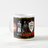 Ritter Templars Kaffee-Tasse Kaffeetasse (Vorderseite Links)