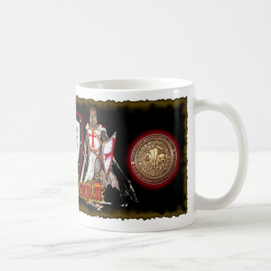 Ritter Templars Kaffee-Tasse Kaffeetasse (Rechts)