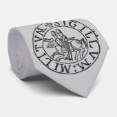 Ritter Templermatte Krawatte (Gerollt)