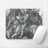 Ritter, Tod und der Teufel, 1513 (Stich) Mousepad (Mit Mouse)