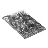 Ritter, Tod und der Teufel, 1513 (Stich) Notizblock (Rechte Seite)