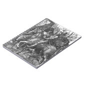 Ritter, Tod und der Teufel, 1513 (Stich) Notizblock (Linke Seite)