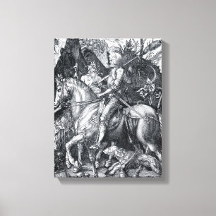 Ritter, Tod und der Teufel - Albrecht Dürer Leinwanddruck